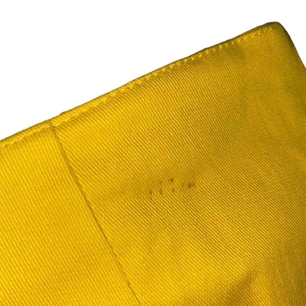 NEW JAMS WORLD Retro Yellow Dandelion Cotton Stretch Mini Skirt w/Pockets Size 8 - Picture 5 of 10